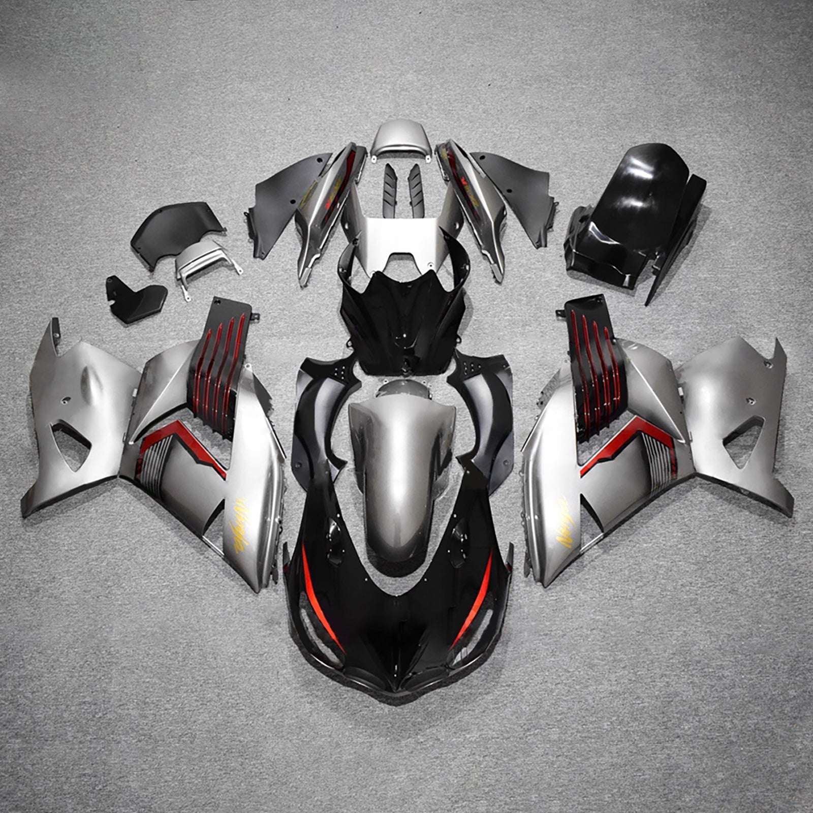 Injection Fairing Kit Bodywork fit For Kawasaki ZX14R ZZR1400 2012-2026