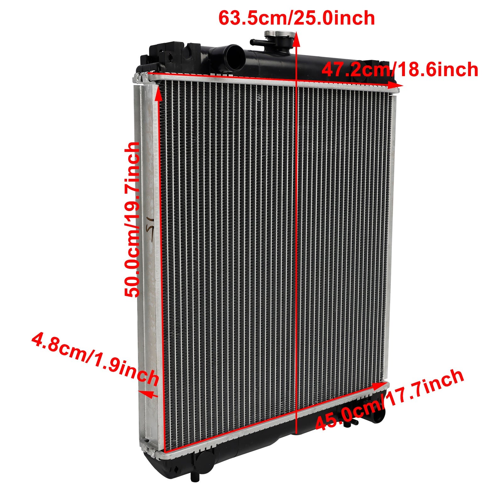 Kubota KX121-3S KX161-3 U50-3 U45-3ST U45-3 Excavator Radiator RD411-42300
