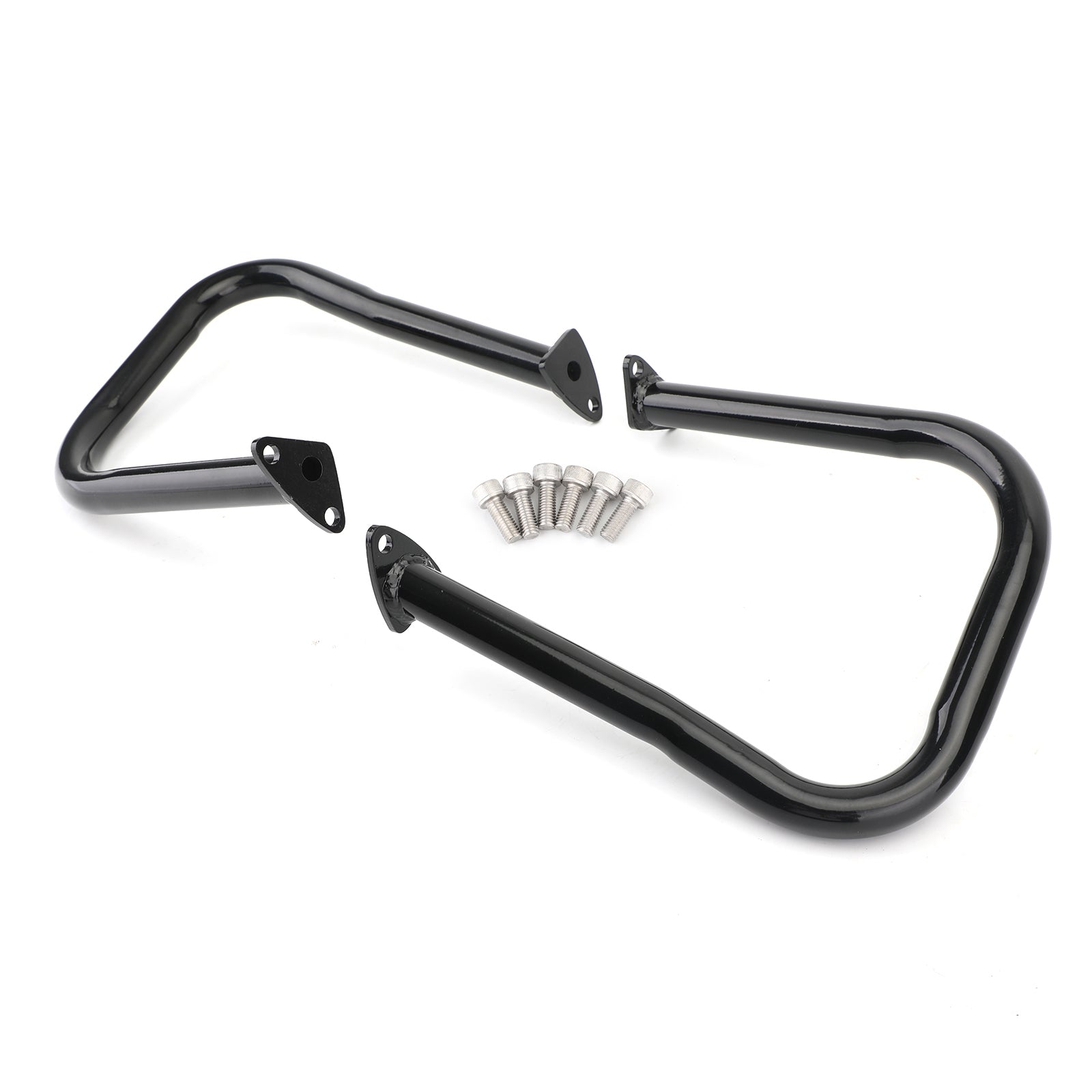 REAR CRASH BAR ENGINE GUARD BLACK Fit for Indian Chieftain Roadmaster 14-21