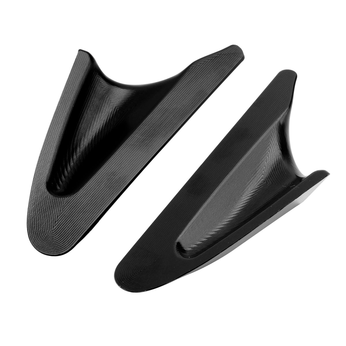 Black mirror delete blanking block off plates for Ducati Panigale 1199 899 12-15