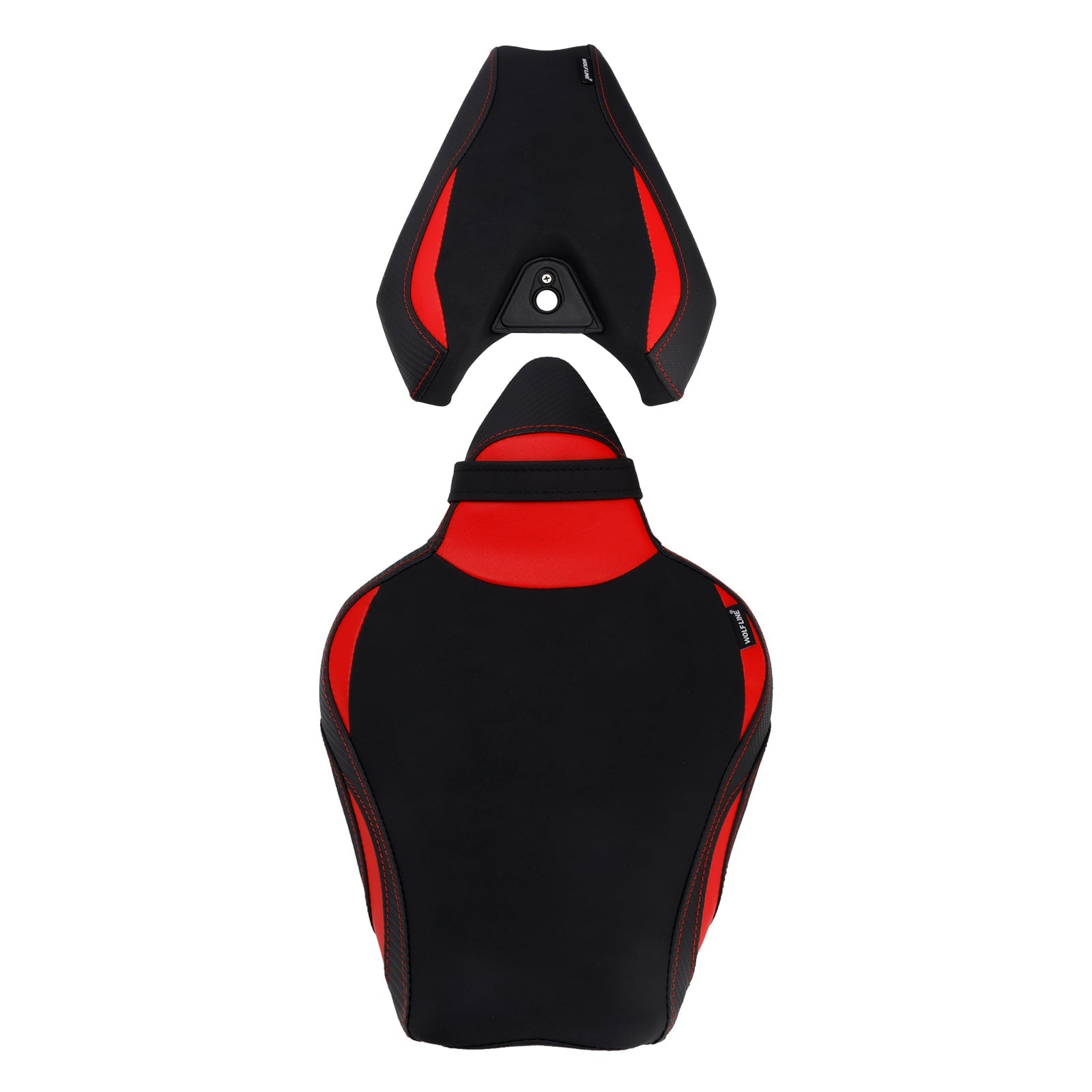 2014-2025 2024 For Kawasaki Z1000 Front&Rear Raider Passenger Cushion Kit Red