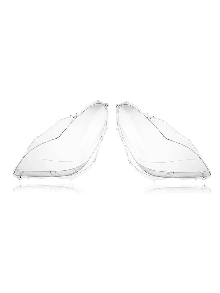 2006-2011 Mercedes W219 CLS350 CLS500 2PCS Front Headlight Glass Clear Cover
