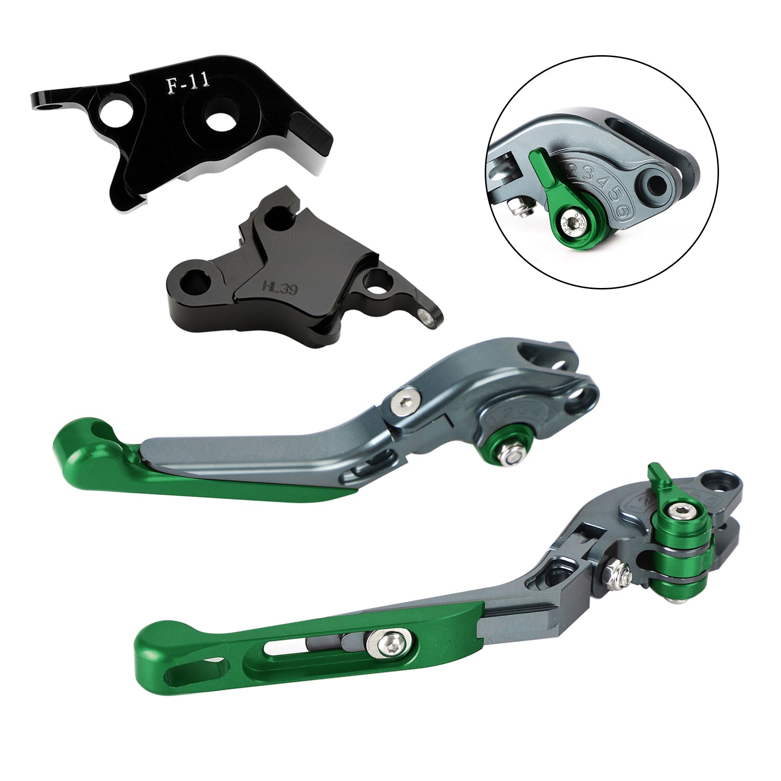 2021-2022 CFMOTO 700CL-X Sport Adjustable Clutch Brake Lever