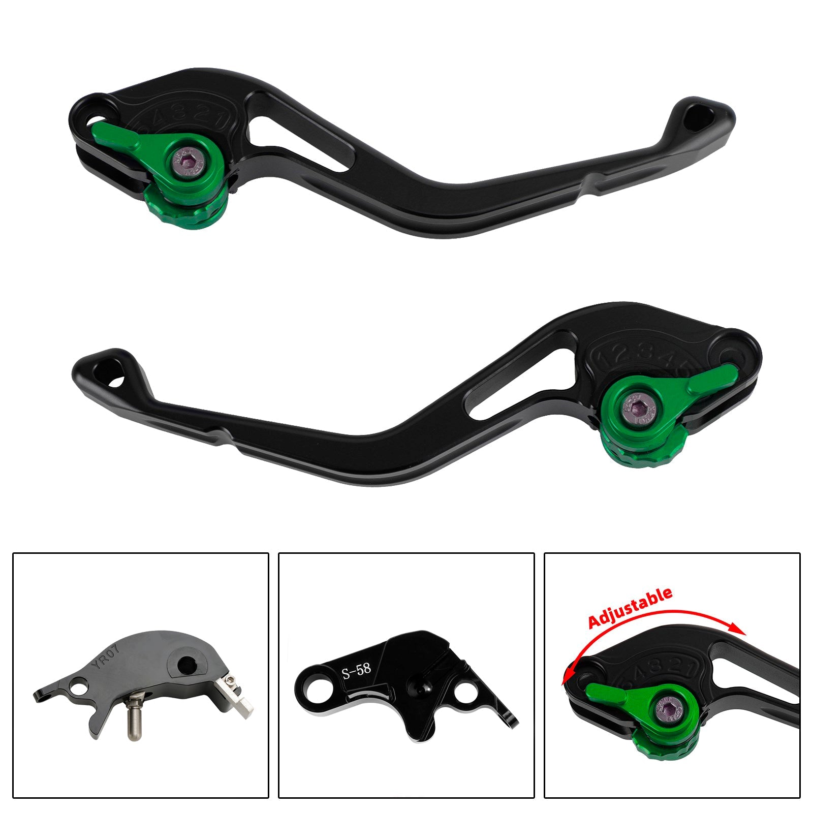 2022-2023 YAMAHA YZF R7 NEW Short Clutch Brake Lever