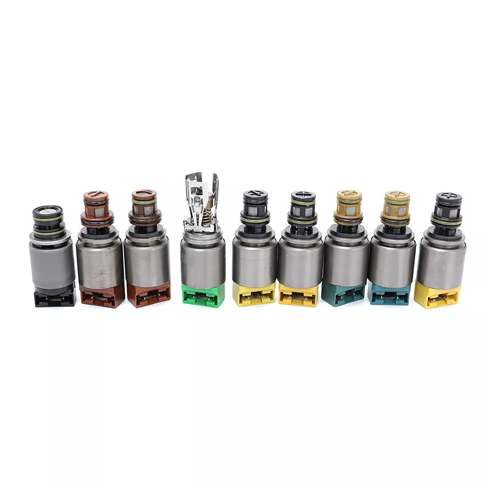 2009-2012 BMW 750Li 4.4 4.8 V8 F02 F04 6HP28 Transmission Valve Body Repair Solenoid Kit 1068298047