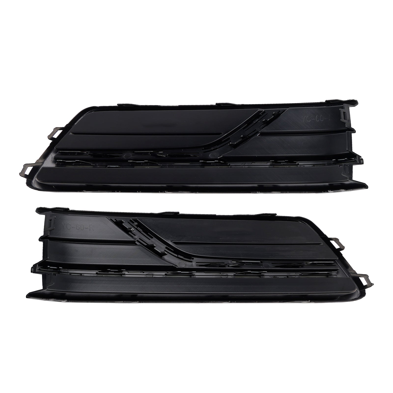 Front Left and Right Side Fog Light Cover Grille Fit VW Passat B8 2016-2018