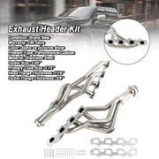 Long Tube Stainless Header Manifold Exhaust Fit Dodge Ram 1500 5.7L 2009-18