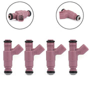 Set of 4 Fuel Injectors For 2003 Dodge Neon Chrysler PT Cruiser 2.4L Turbo