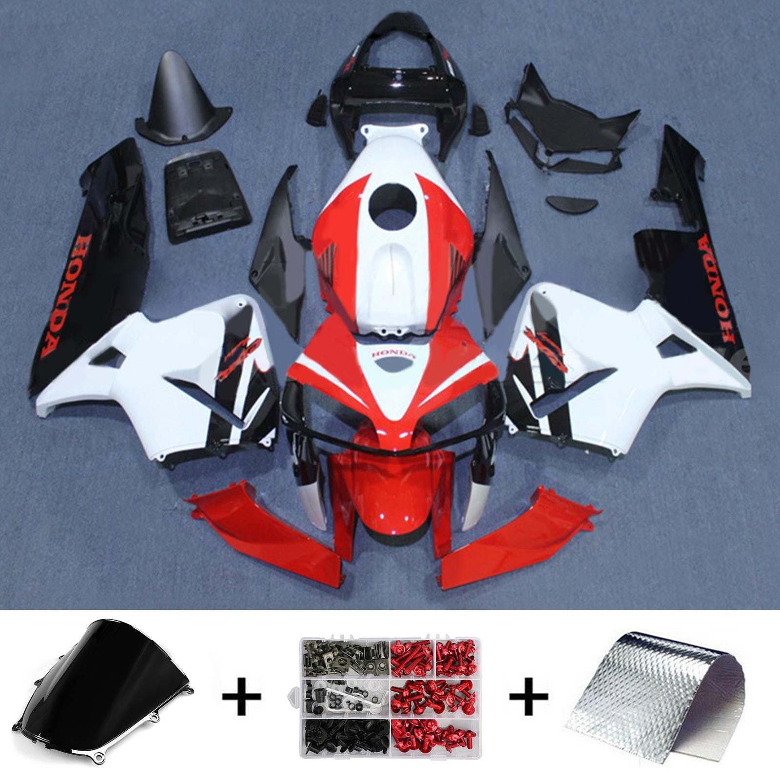 2005-2006 Honda CBR600RR F5 Fairing Kit Bodywork Plastic ABS