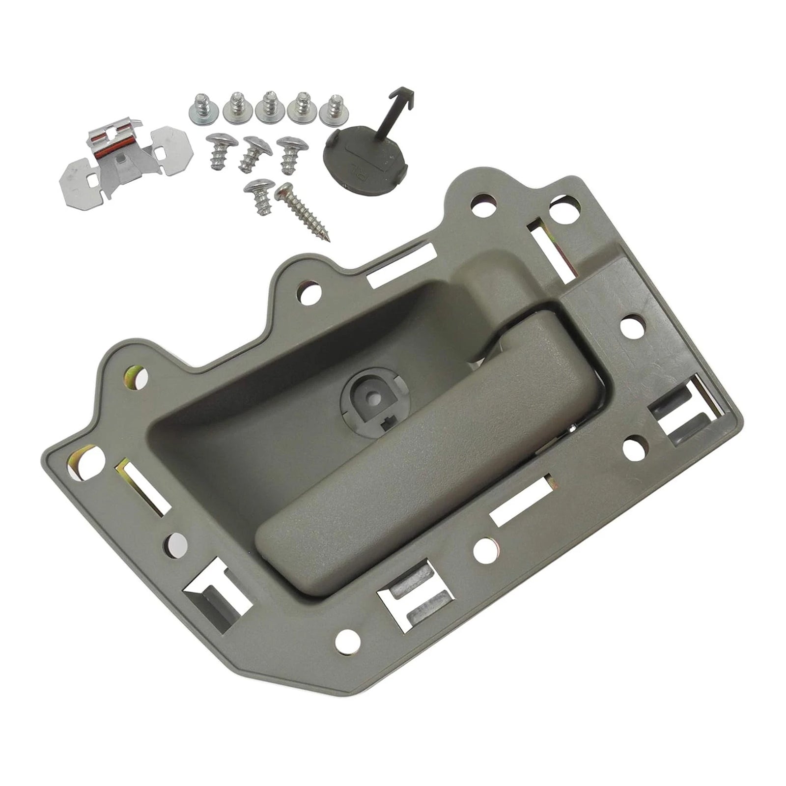4pcs Front Rear LH&RH Inside Inner Door Handle Gray For Jeep Grand Cherokee 2005-2011