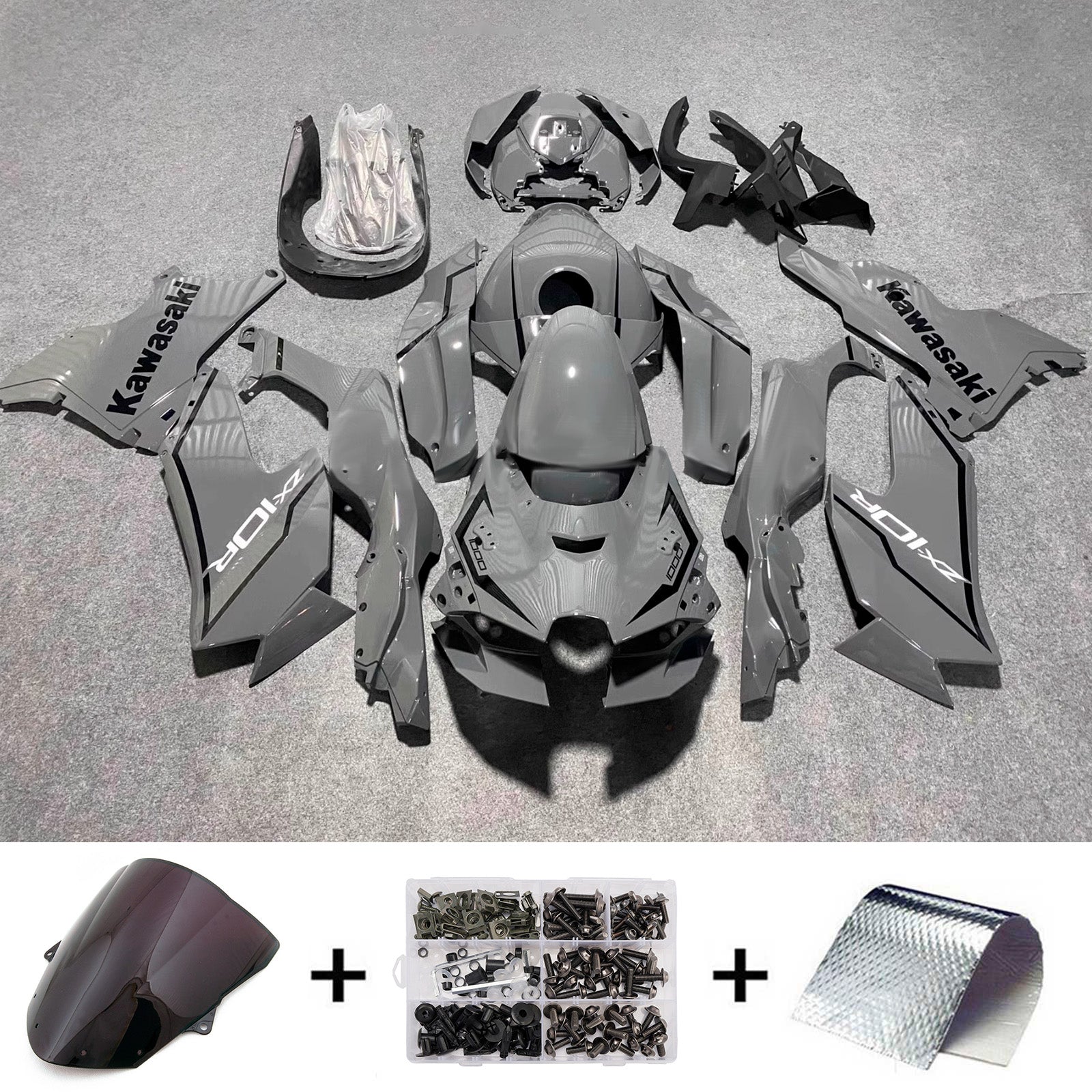 Injection Fairing Kit Bodywork Plastic ABS fit For Kawasaki ZX-6R 2024-2025