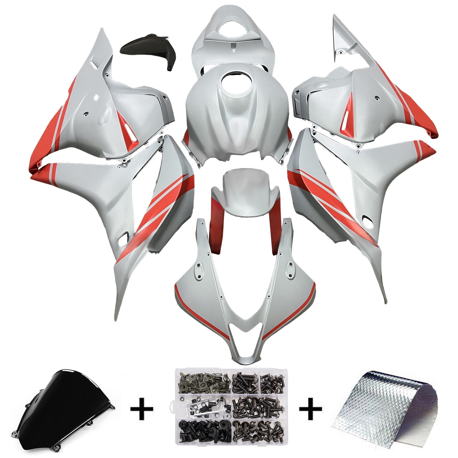 Injection Fairing Kit Bodywork Plastic ABS For Honda CBR600RR 2009-2012 F5