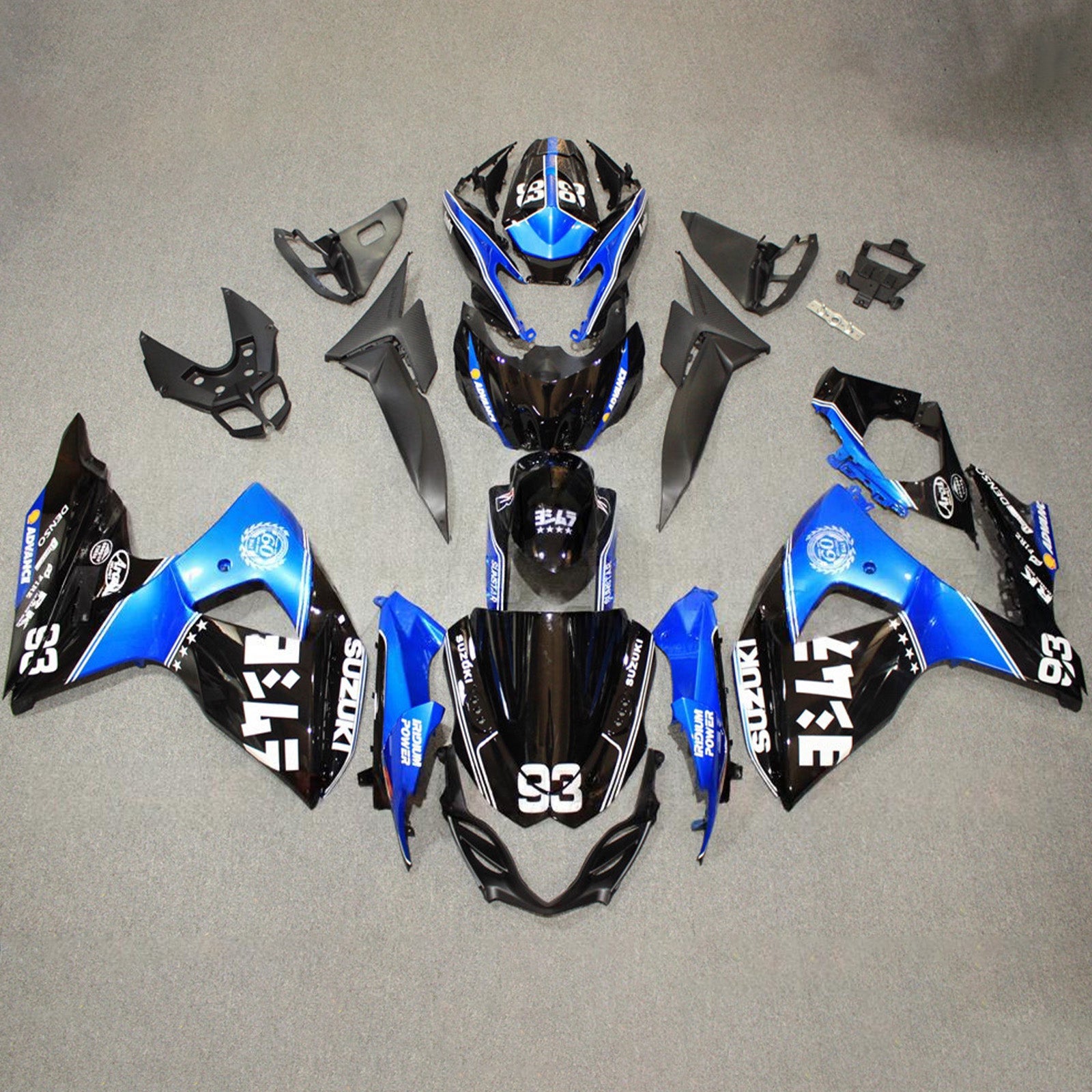 Injection Fairing Kit Bodywork Plastic ABS For Suzuki GSXR1000 2009-2016 K9