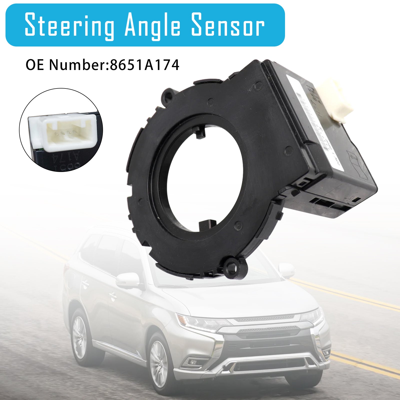 2012 For Mitsubishi Mirage Steering Angle Sensor 8651A174