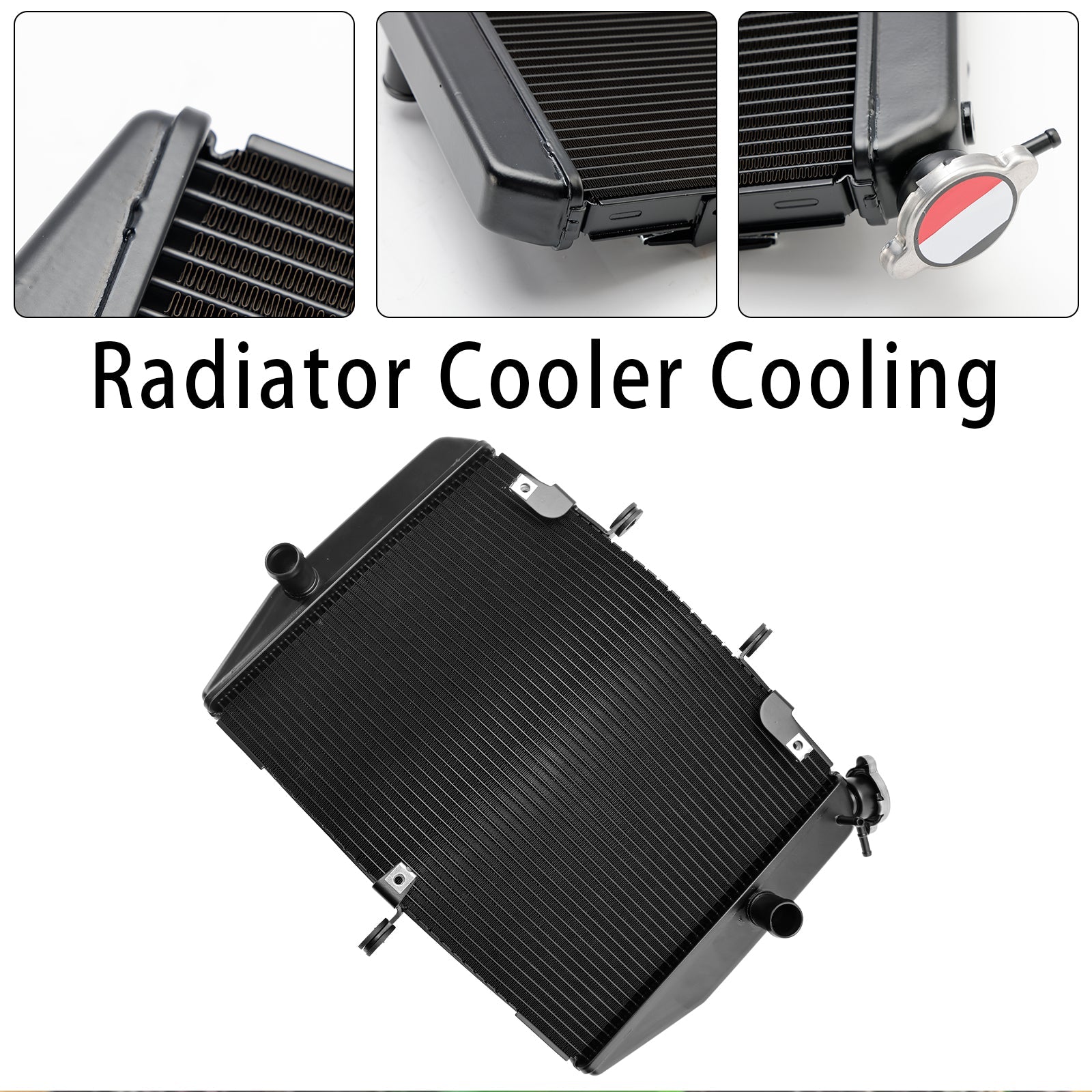 2024-2025 Kawasaki ZX-6R ZX636 Radiator Cooling Engine Cooler