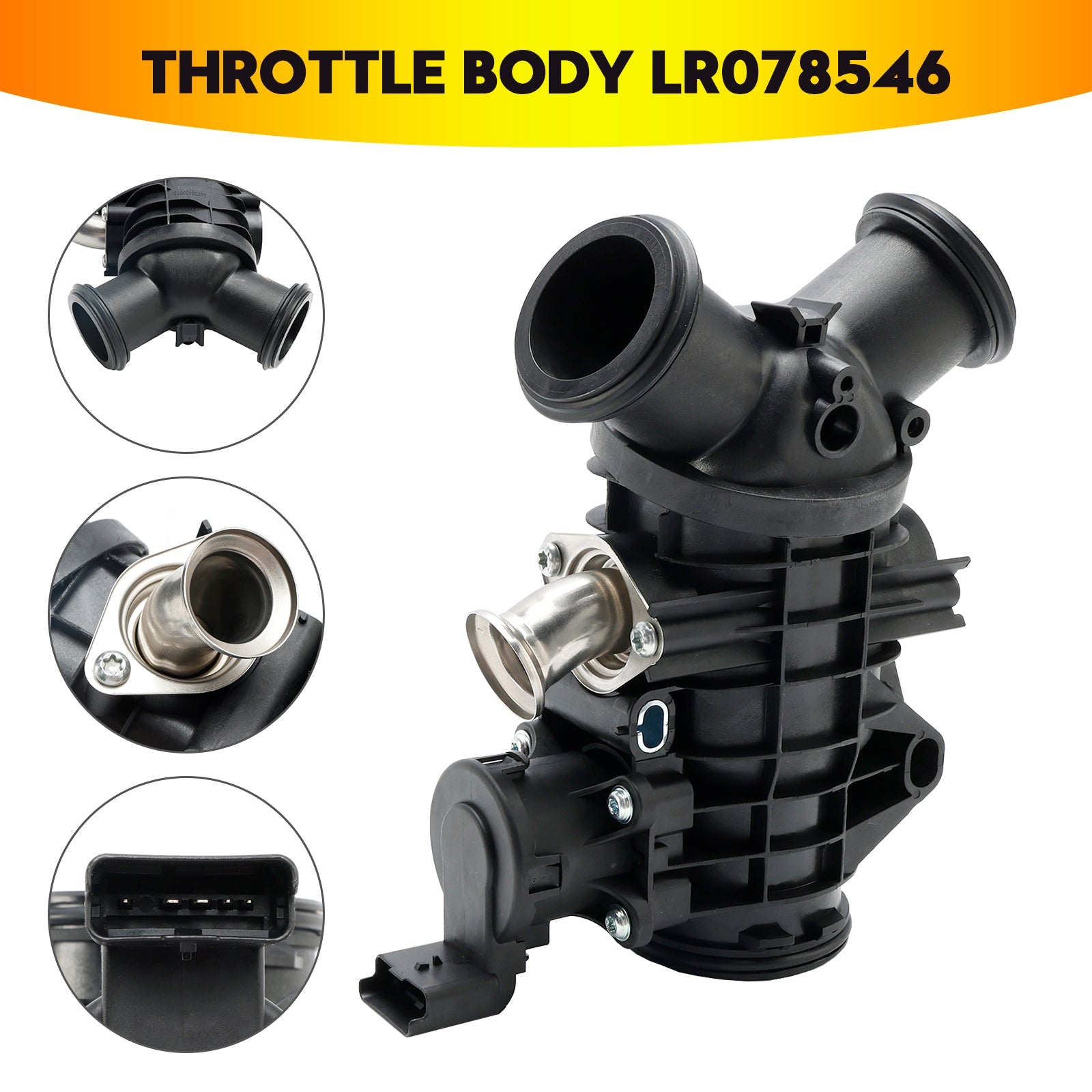 2010 - 2016 LandRover Discovery 4 / IV L319 Throttle Body LR078546