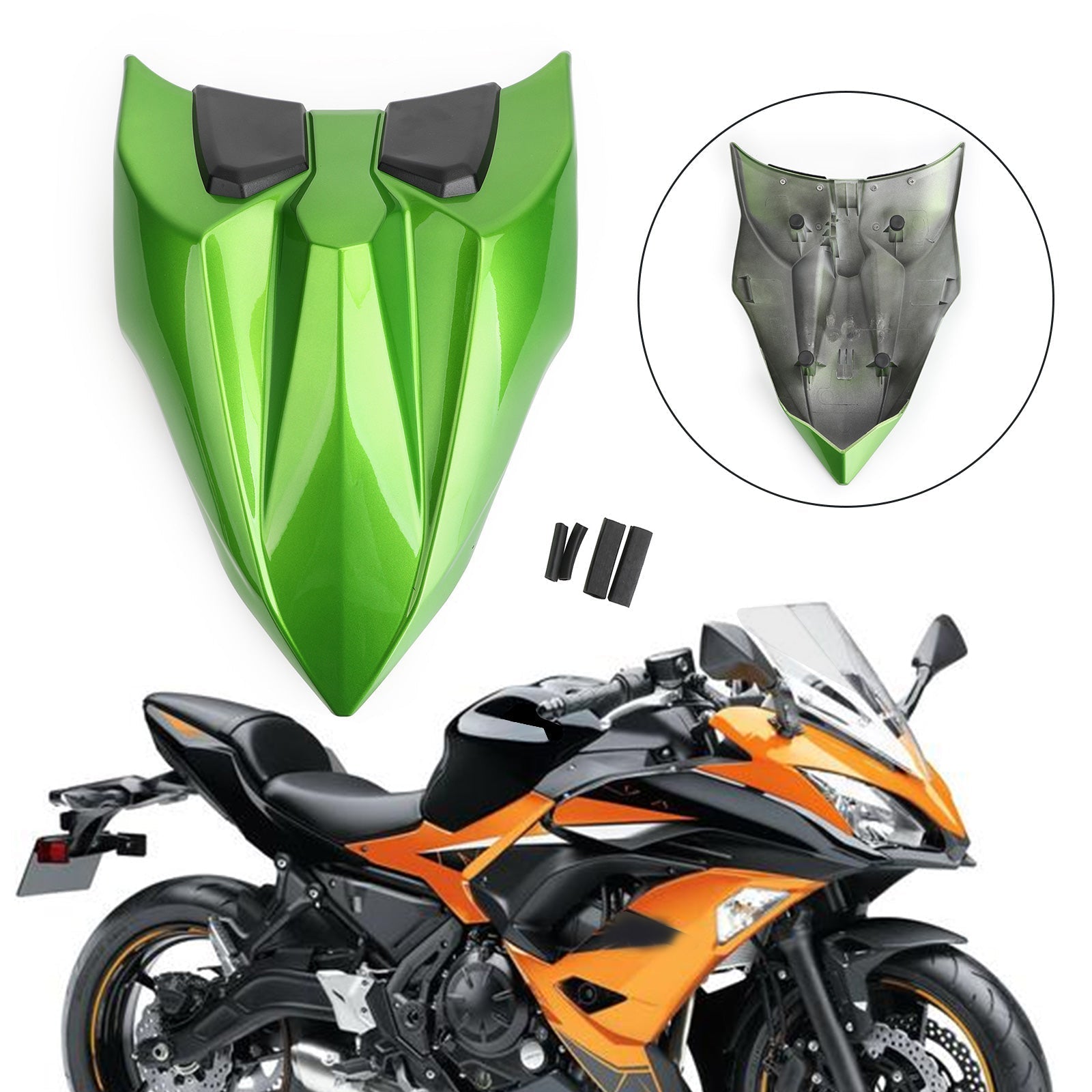 2017-2023 Kawasaki Z650 Ninja 650 Motorcycle Rear Seat Fairing Cover Cowl