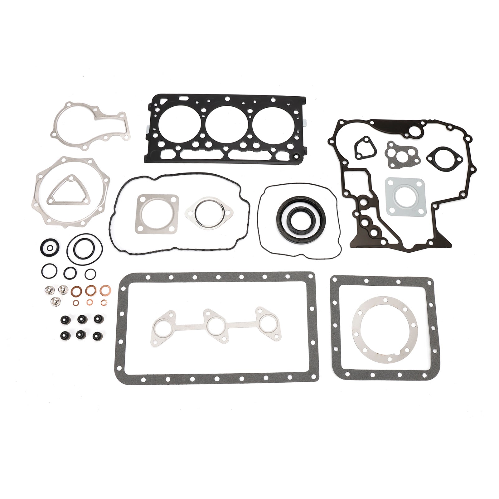 Kubota D902 RTV900 Complete Cylinder Head+Gasket Kit Tractort 1G962-03045 1G962-03046 1G90-03040