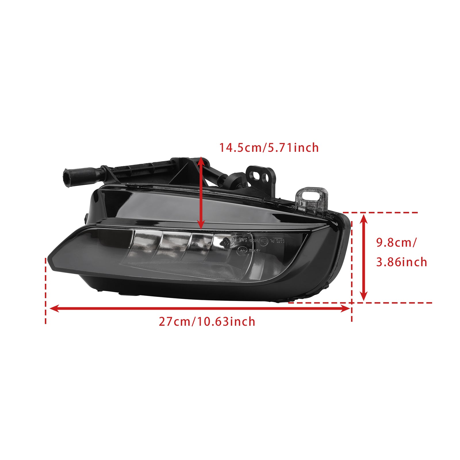 2015-2016 Audi A3 Sportback 1Pc Front Right Fog Light With Bulbs 8V0941700C