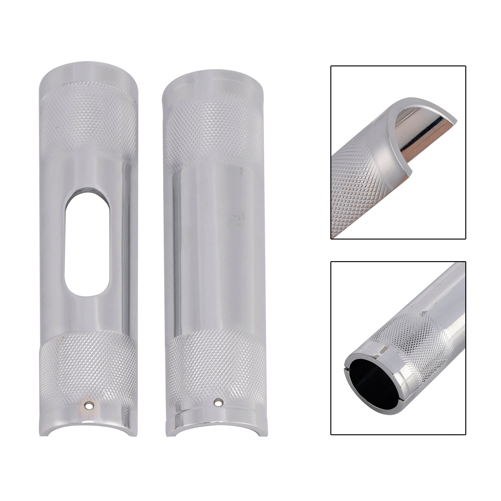 Handlebar Diameter Riser Adapter 1" To 1.25" Chrome For Road Glide Road King