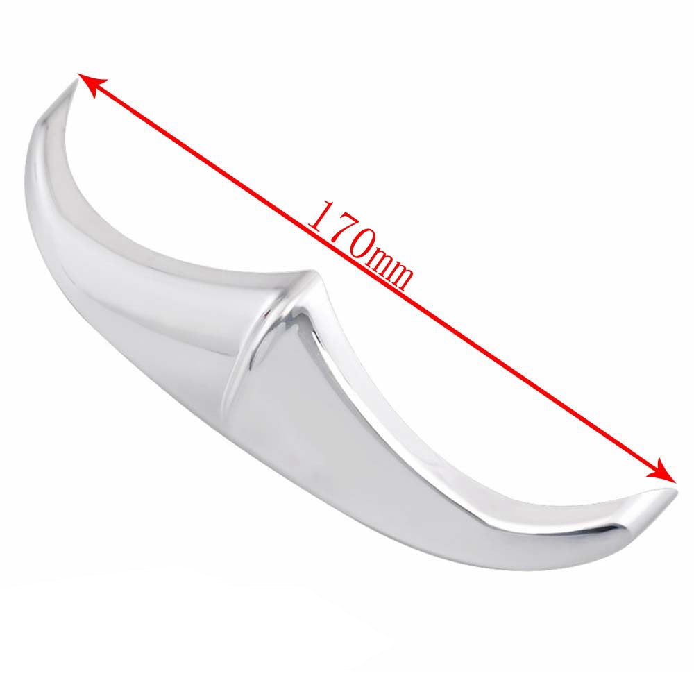 Touring FLHX FLTR Generic Rear Front Fender Leading Edge Tip Trim Accent Chrome For