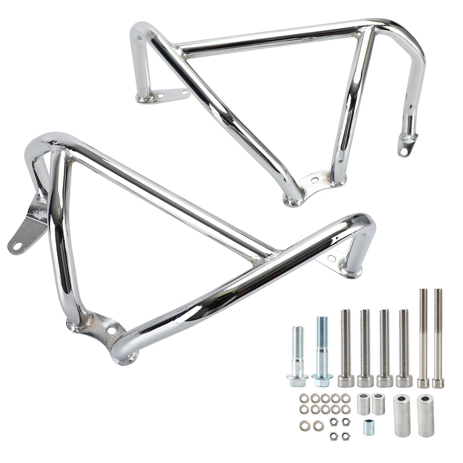 Engine Guards Frame Crash Bars Black Fit For Honda Goldwing Gl1800 F6C 18-20 19