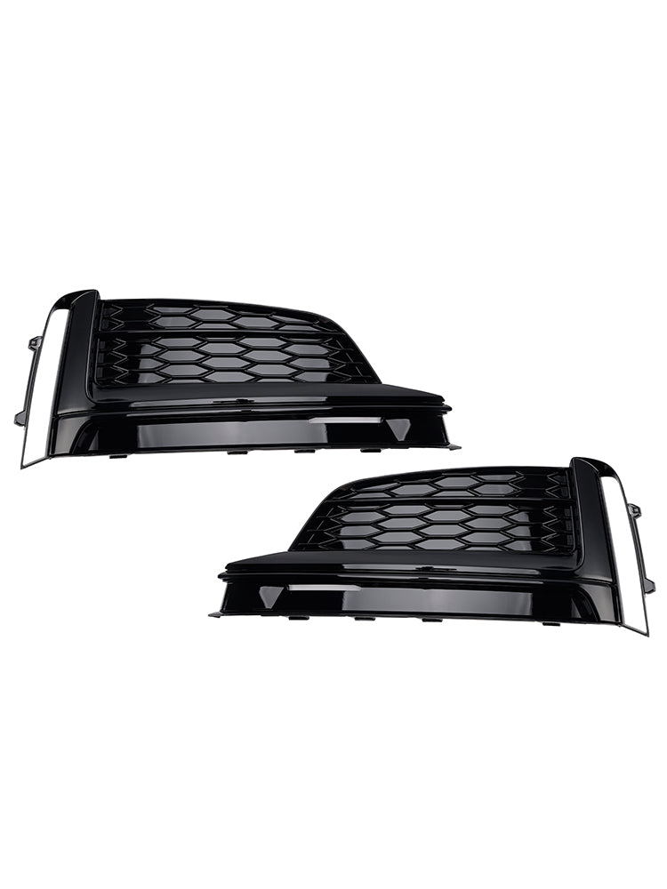 2018-2019 Audi A5 S-Line S5 Front Bumper Fog Light Grille Cover Grill