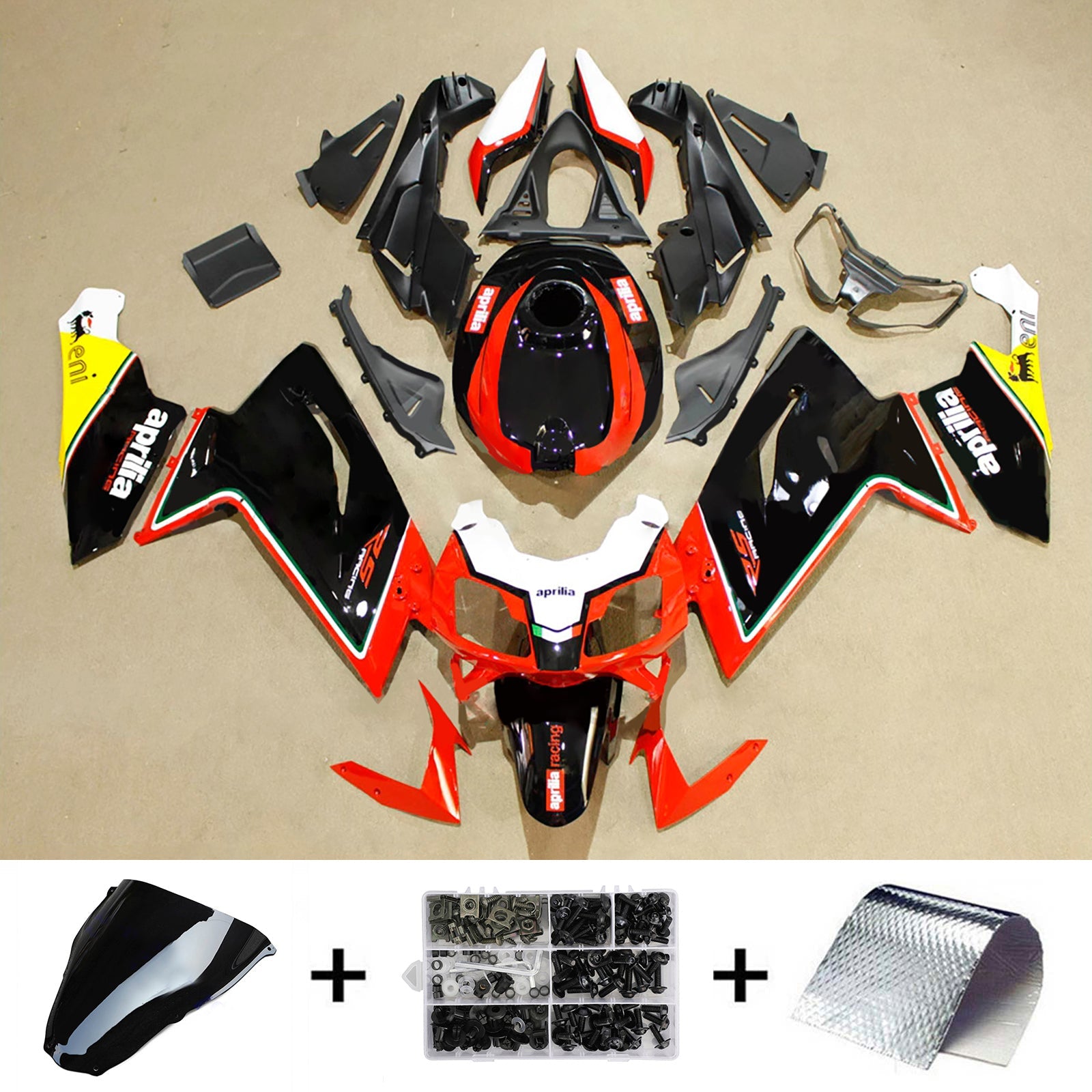 2006-2011 Aprilia RS125 Injection Fairing Kit Bodywork Plastic ABS