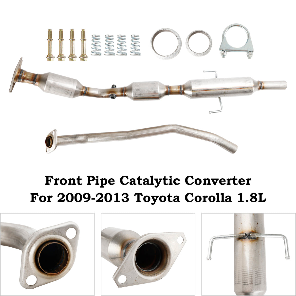 Front Pipe Catalytic Converter For Toyota Corolla Matrix 1.8L 2009 2010 2011