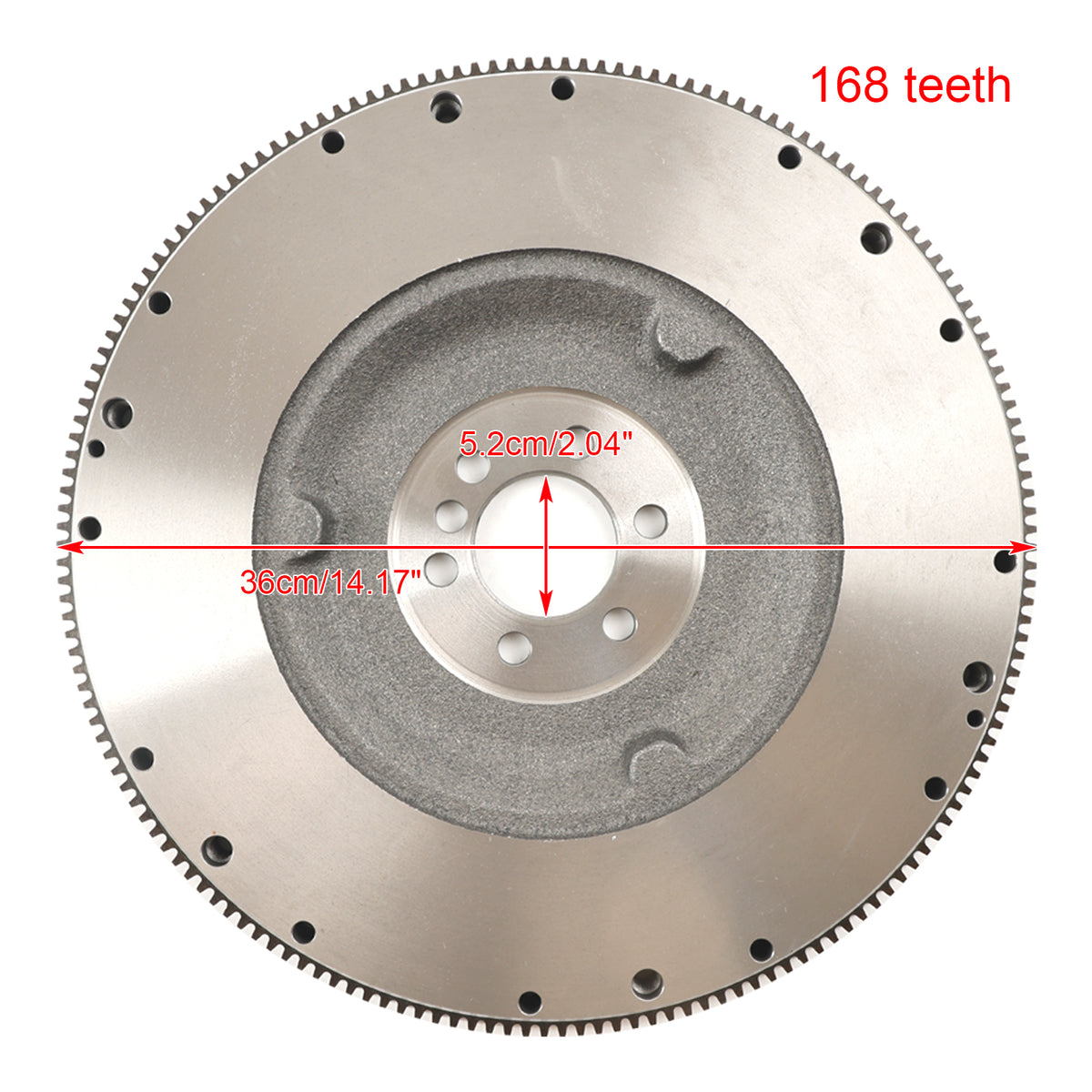 2001-2007 Chevrolet Silverado 2500 (6.0L OHV 8cyl Vortec) Small Block 168-Tooth Flywheel Generic