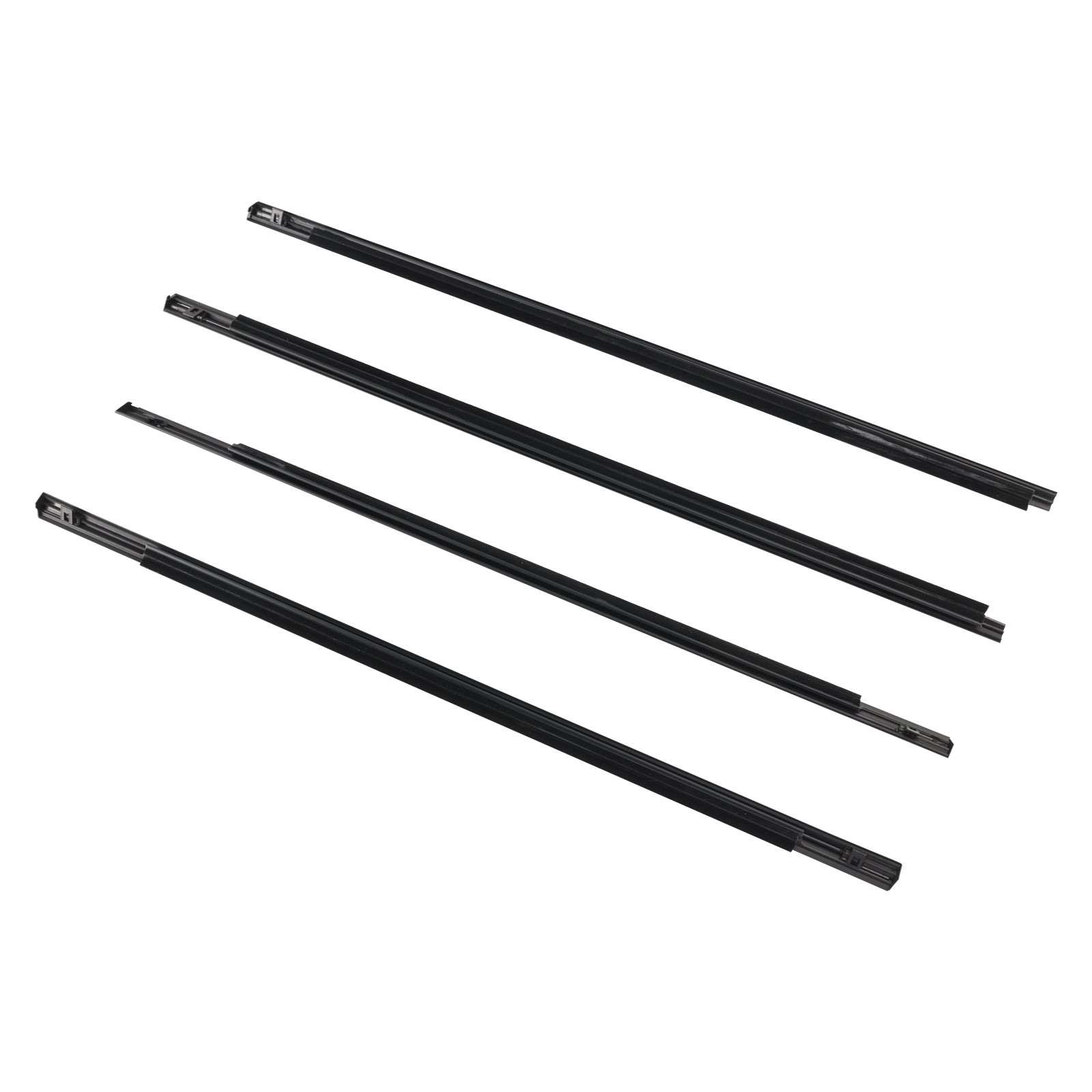 2001-2007 Nissan X-trail 4PCS Window Weather Strip Seal Belt 80821-8H300 82820-8H300