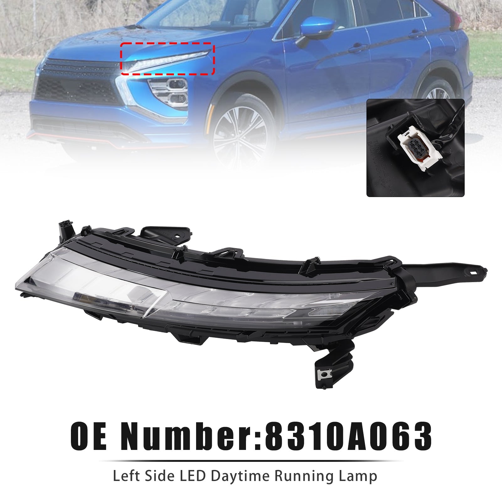 2022-2026 For Mitsubishi Eclipse Cross Left Side Front LED DRL Lamp 8310A063
