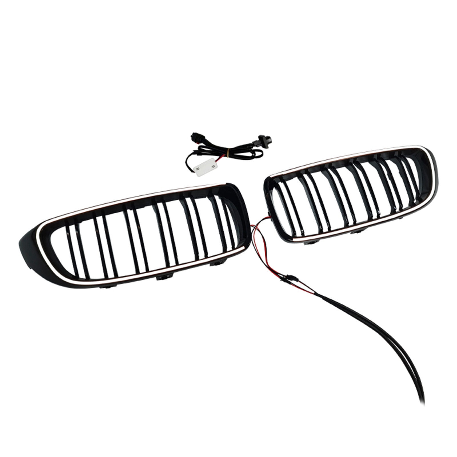 2014-2020 Fit BMW F32 F33 F36 F82 Black Front Kidney Grille Grill Dual Slat