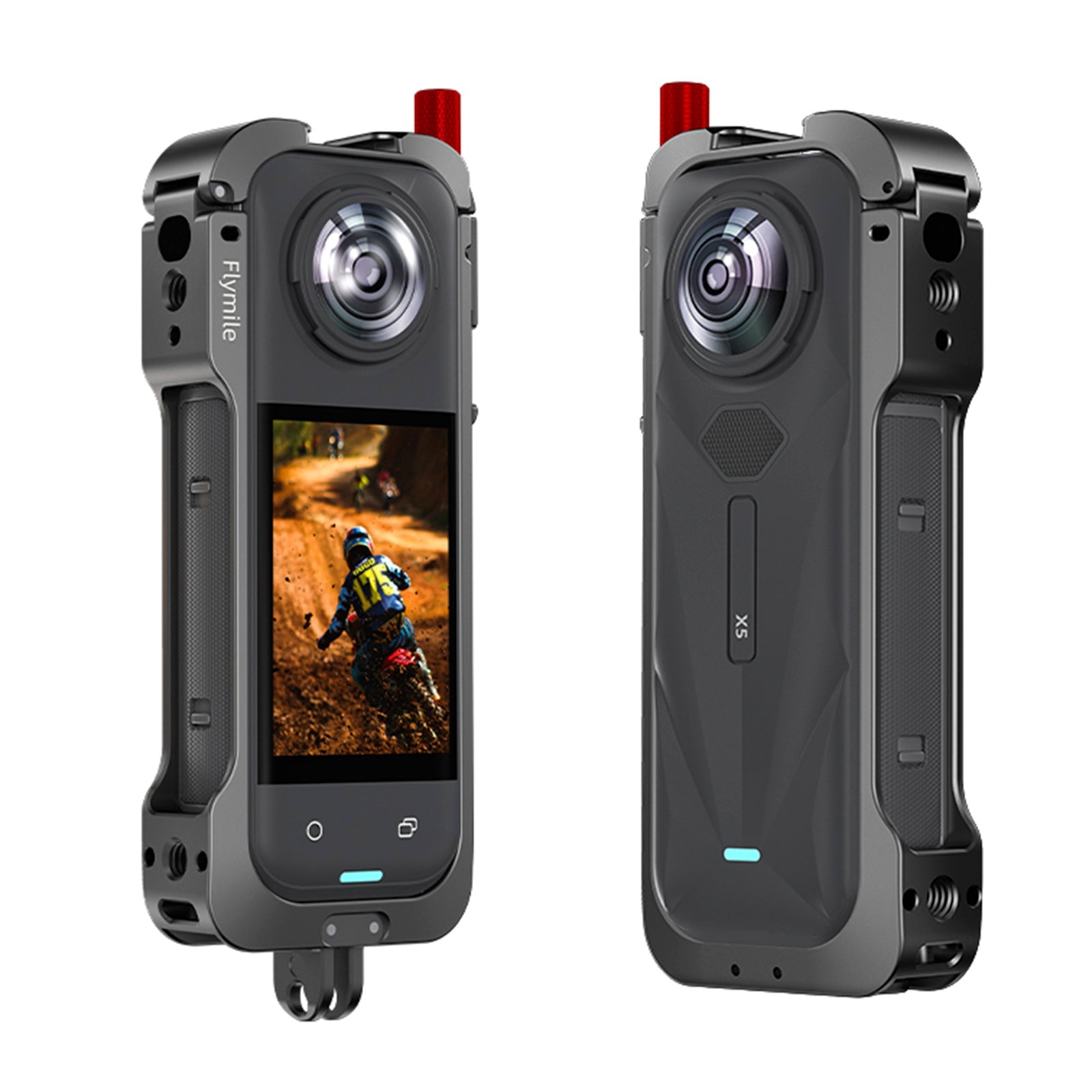 Camera Accessories Protective Frame Case With Lens Cover Kit For Insta360 X5