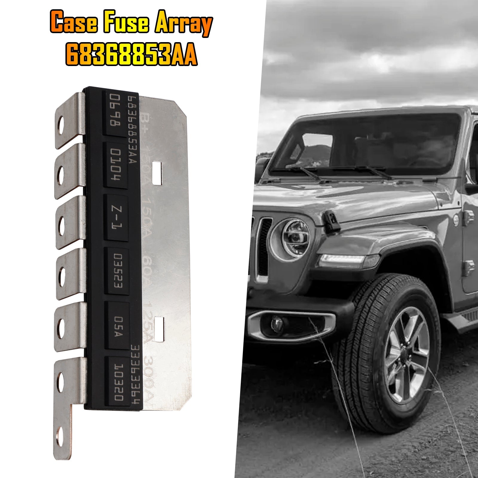 2018-2023 JEEP WRANGLER JL Z Case Fuse Array 68368853AA