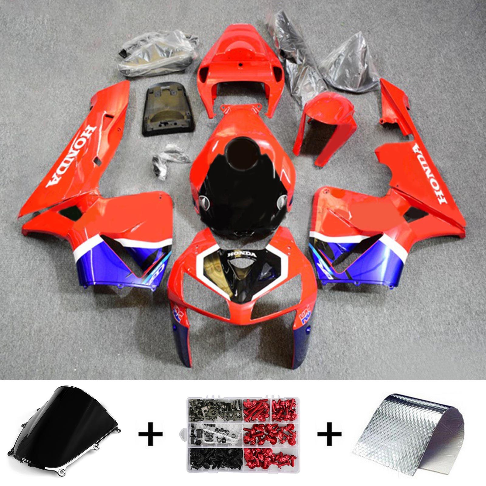 2005-2006 Honda CBR600RR F5 Fairing Kit Bodywork Plastic ABS