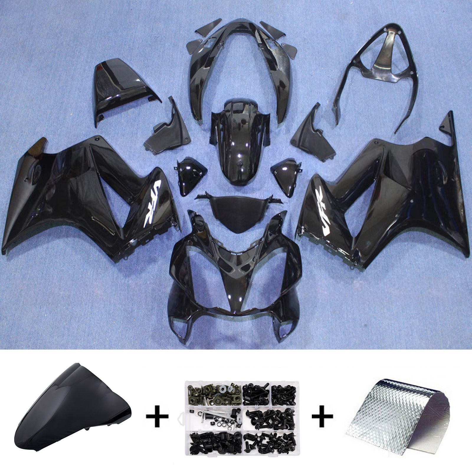 Injection ABS Plastic Bodywork Fairing Fit For Honda VFR800 2002-2012