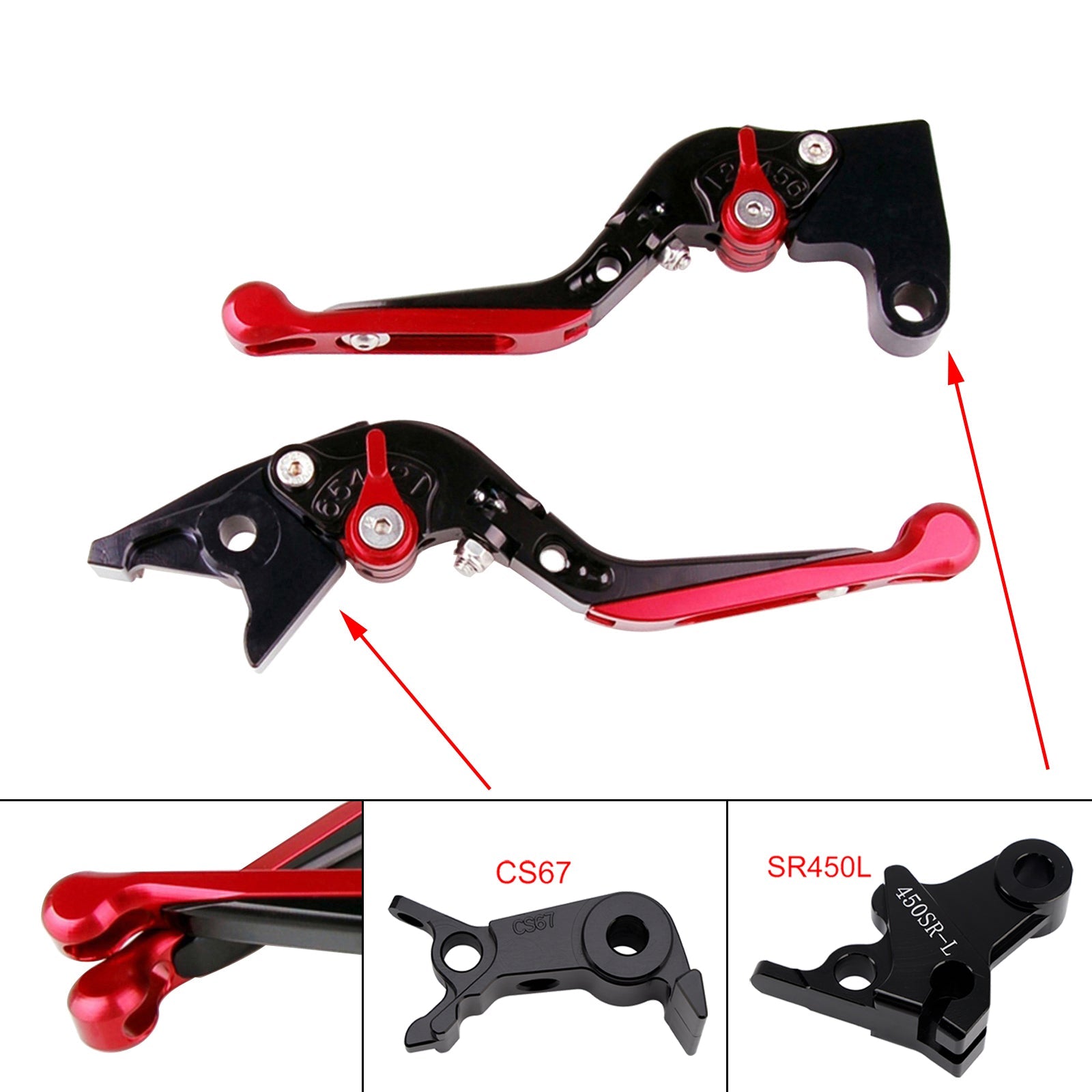 Adjustable Clutch Brake Lever fit for VOGE DS900X 900DSX 2024-2026