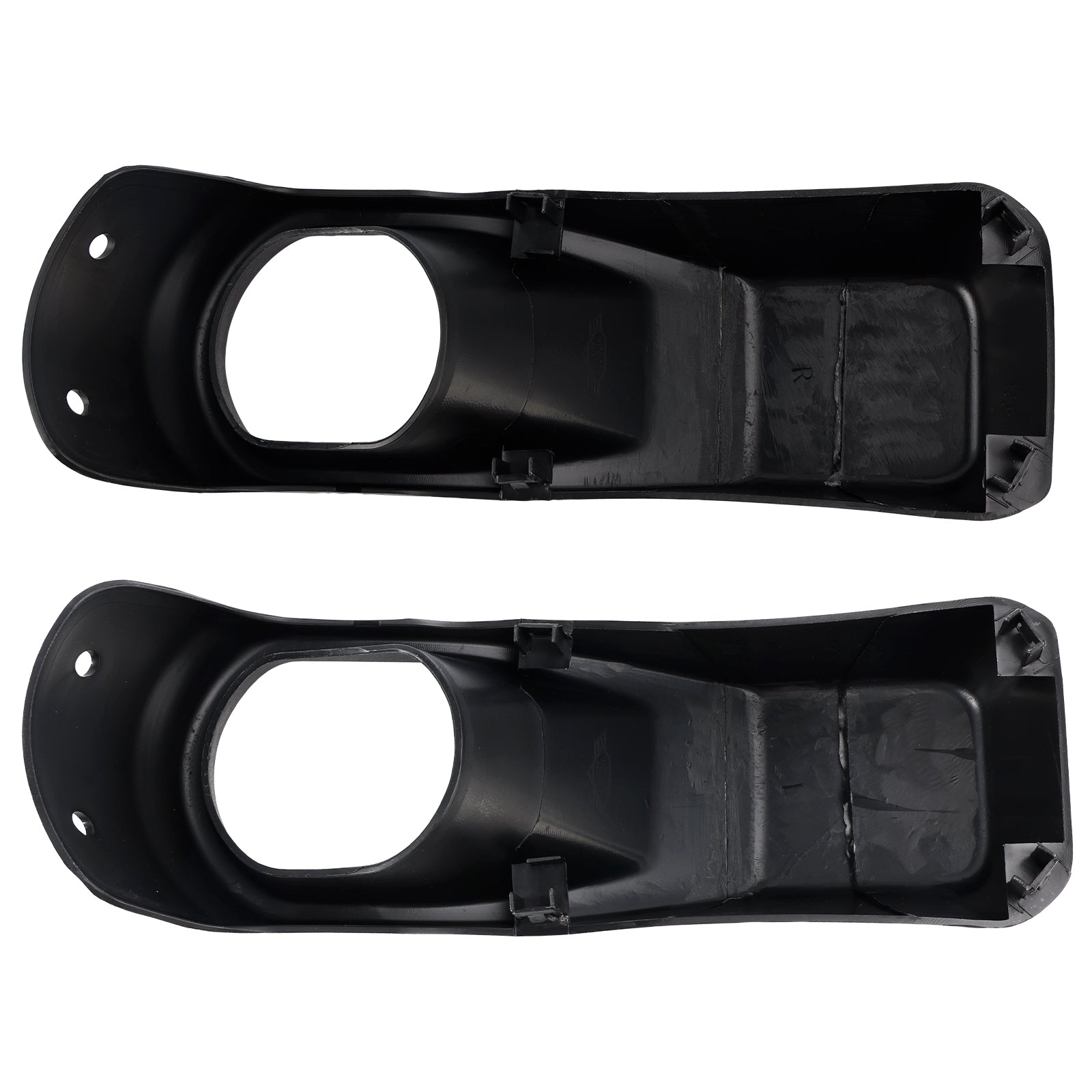 2018-2025 Jeep Wrangler JL Gladiator Pair Fog Light Bezel Trim 68295558AA
