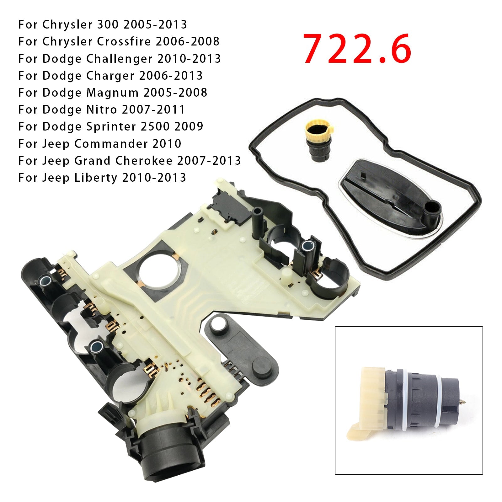 722.6 Transmission Conductor Plate+Connector For Chrysler Jeep Grand Cherokee