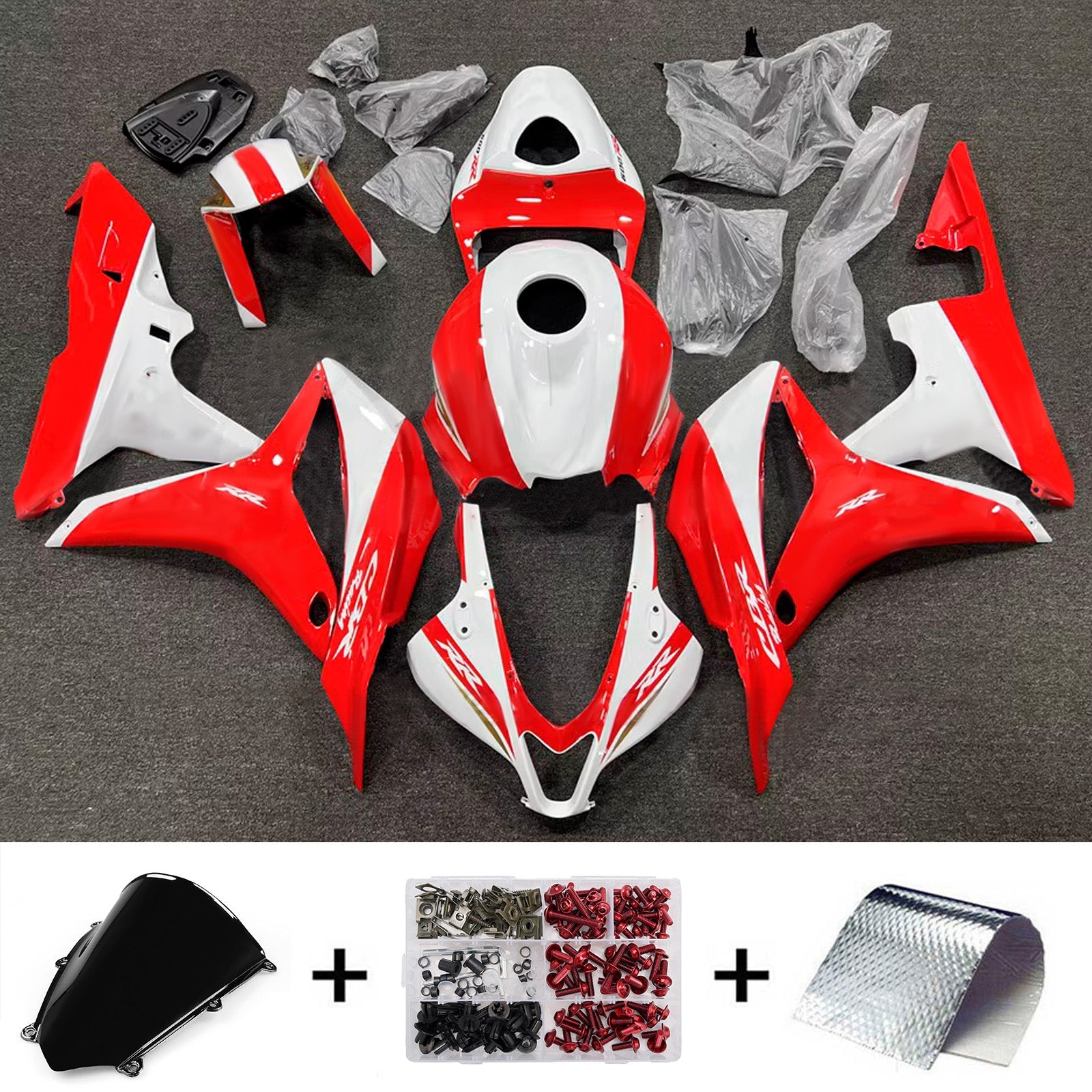Injection Fairing Kit Bodywork Plastic ABS For Honda CBR600RR 2007-2008 F5