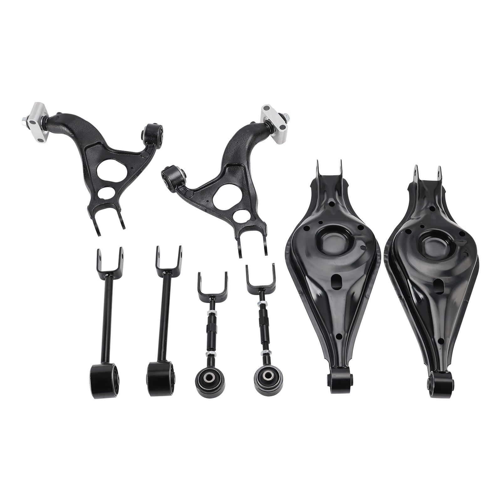 8Pcs Rear Suspension Upper & Lower Control Arms for Ford Explorer 2011-2019