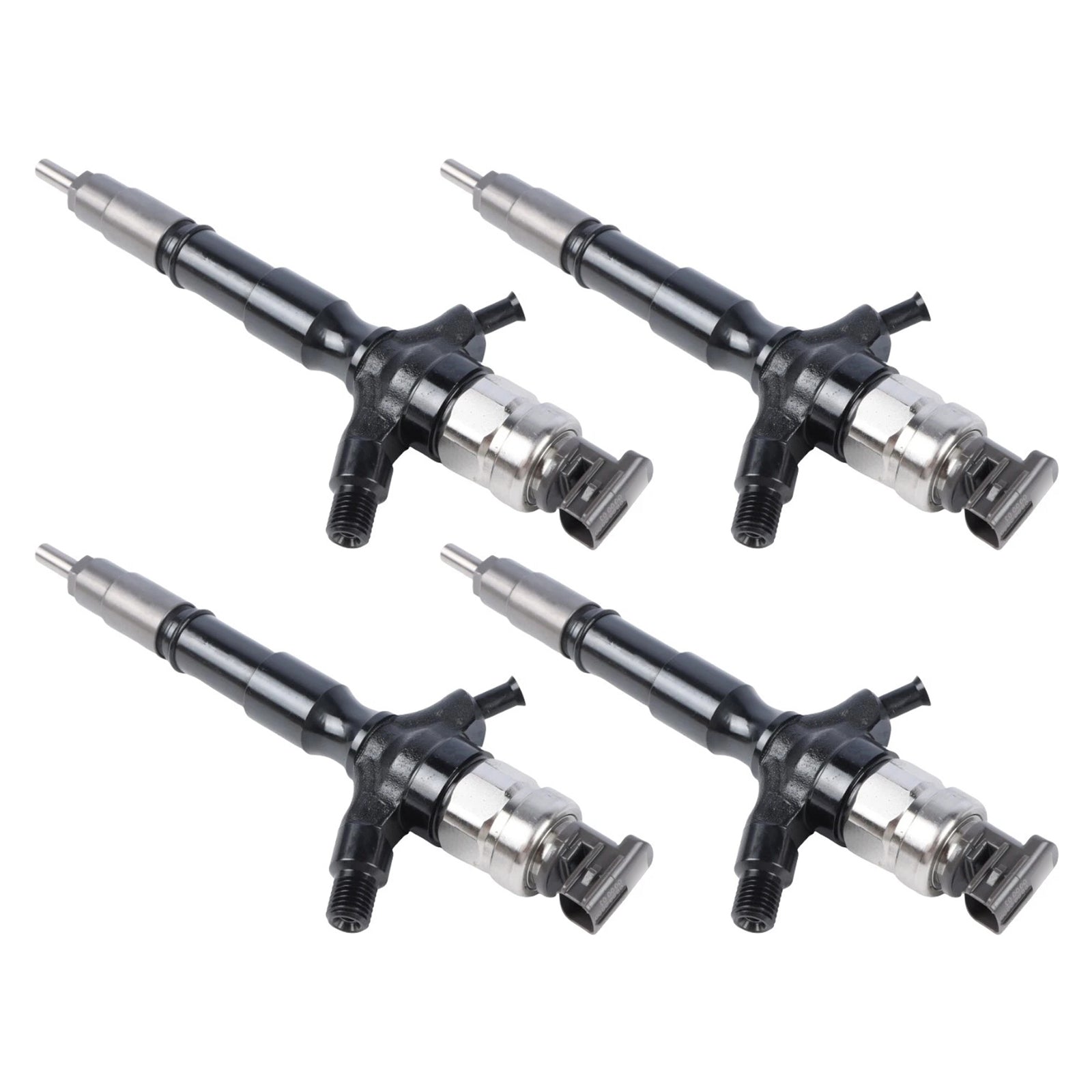 For Toyota Hilux Hiace 2KD-FTV 2.5L Engine 4PCS Fuel Injector 095000-8530