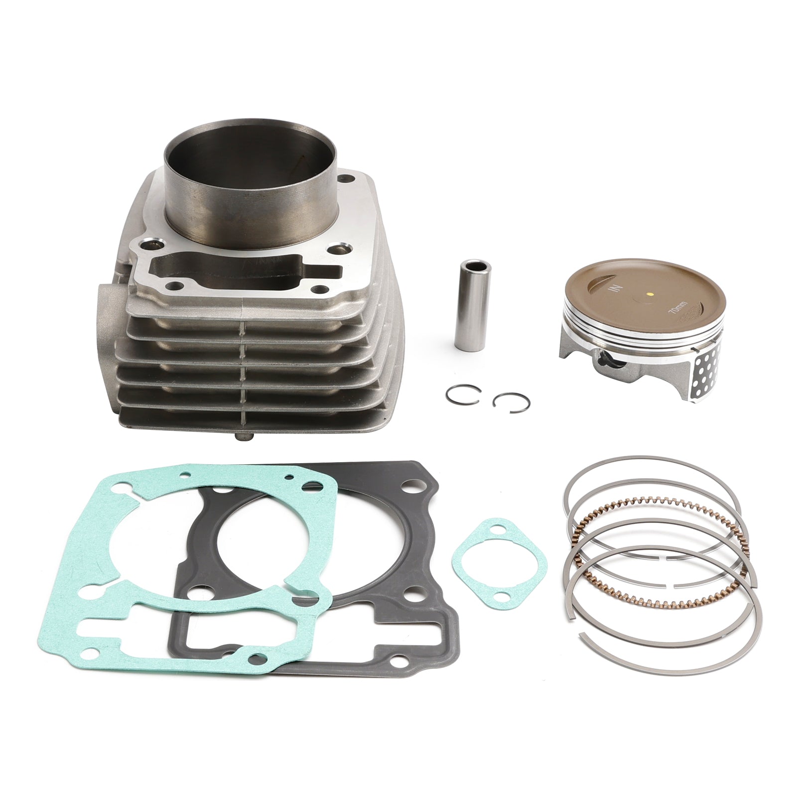 2006-2019 Honda CRF150F CRF 150 F 70mm Cylinder Jug Piston Top End Gaskets Kit 12100-KPT-A00 12190-KSP-910