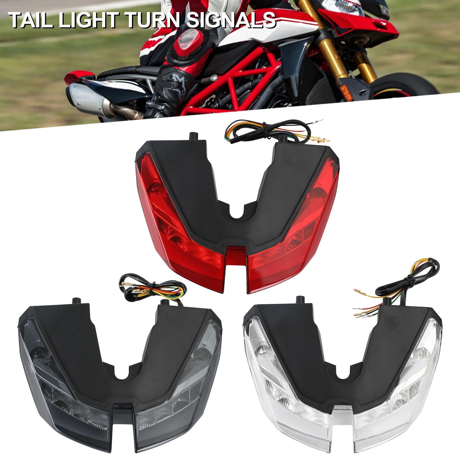 2012-2021 DUCATI HYPERMOTARD 821 939 950 SP Tail Lights Turn Signal