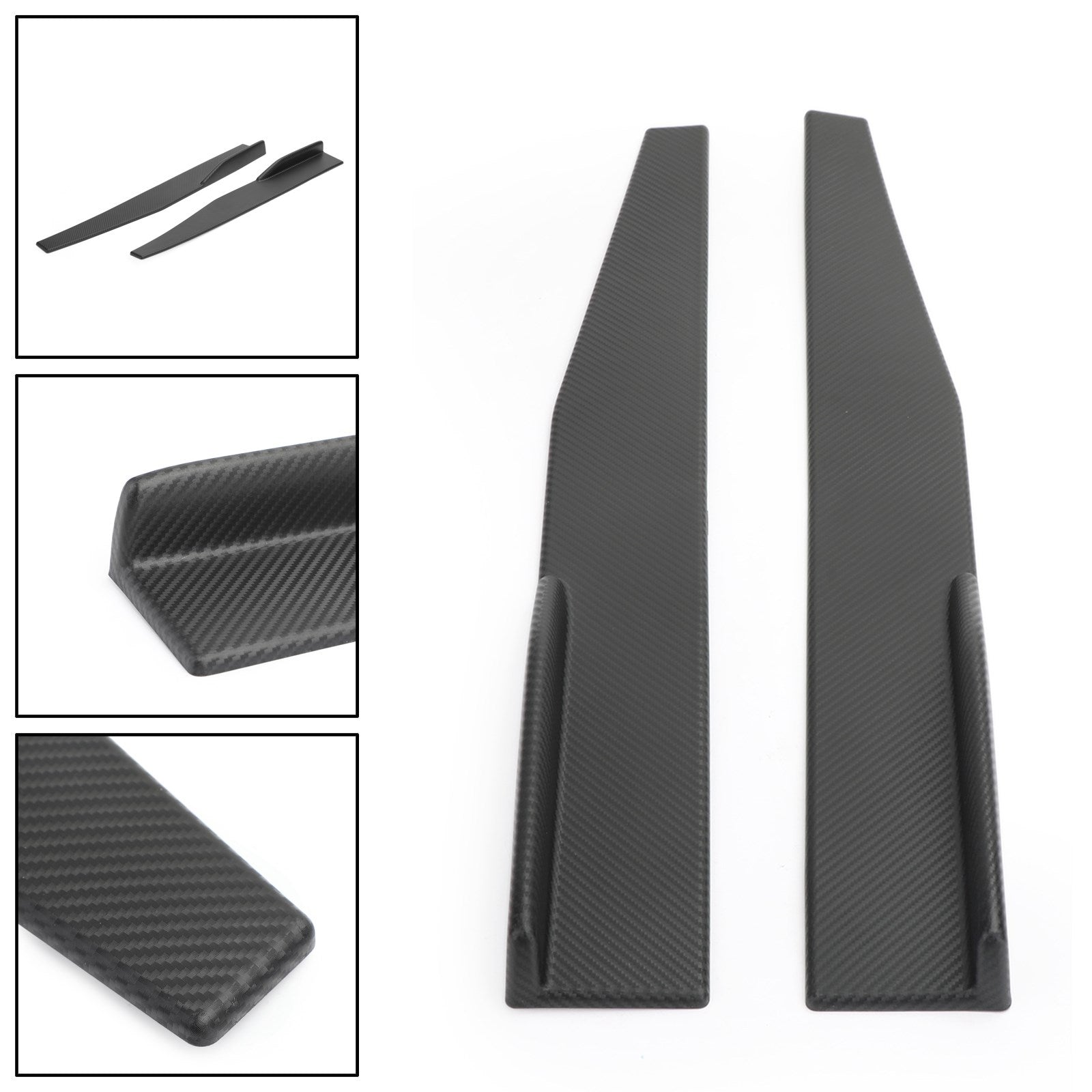 All Models Nissan SENTRA Altima Maxima 300Z 350Z 370Z Skyline R33 GTR Pair Car Side Skirts Rocker Splitters Diffuser Winglet Wings