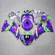 Injection Fairing Kit Bodywork Plastic ABS fit For Kawasaki ZX6R 636 2009-2012
