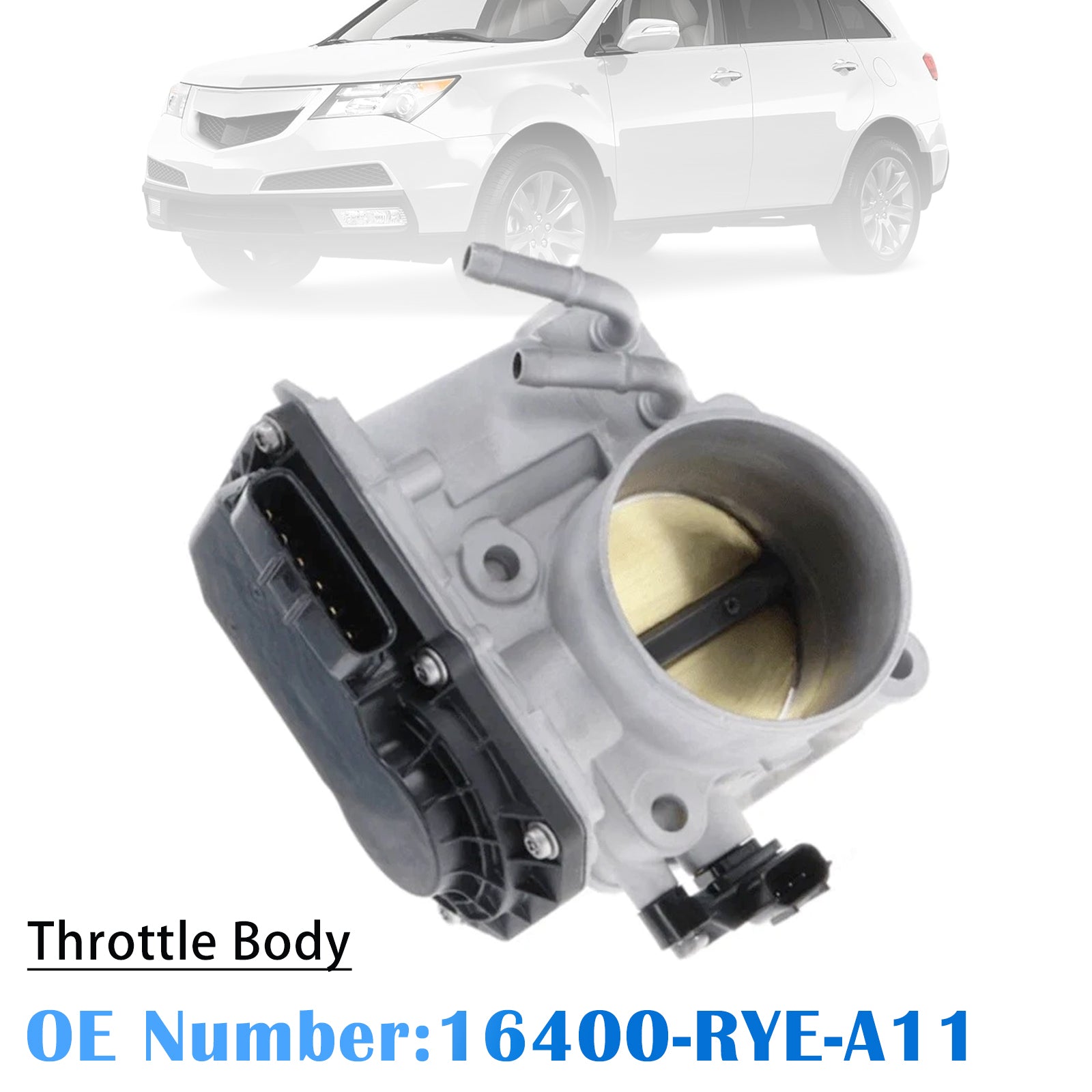 2010-2013 For Acura MDX ZDX 3.7L V6 Throttle Body Assembly 16400-RYE-A11
