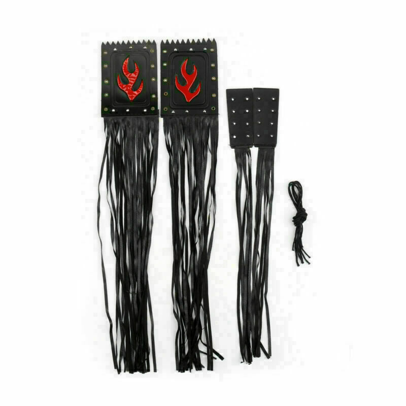Grip Brake Covers Leather Lever Clutch Fit Fringe EQ Moto Handlebars Cruiser Generic