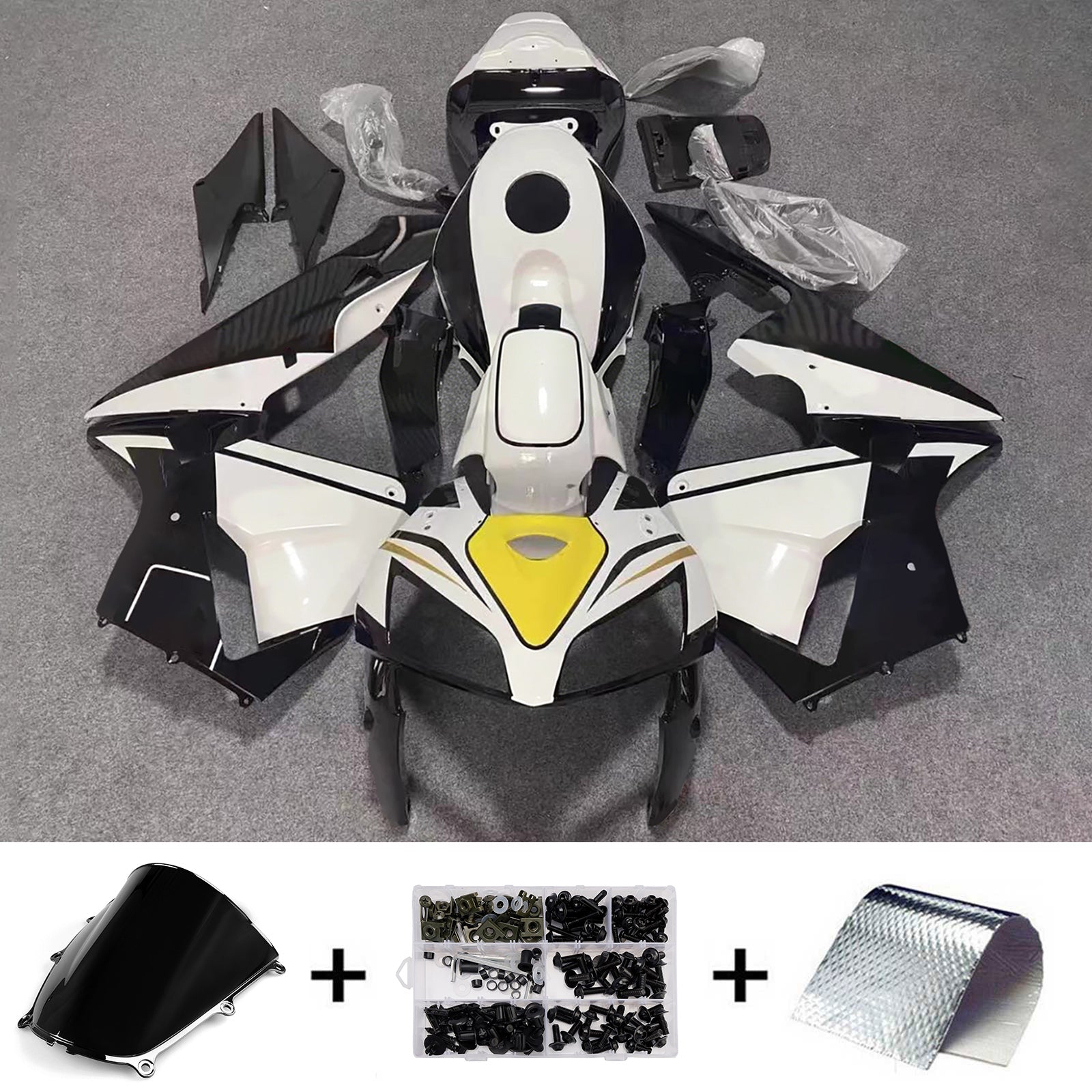 Injection Fairing Kit Bodywork Plastic ABS For Honda CBR600RR 2005-2006 F5